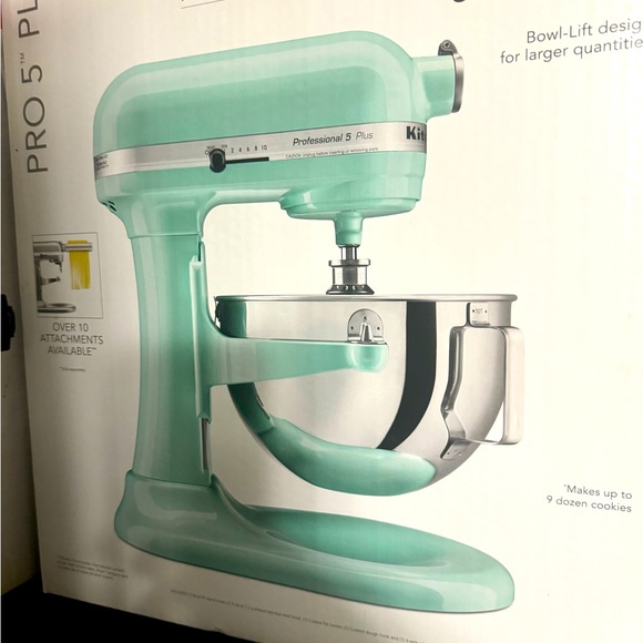 kitckenaid professional 5 plus bowl-liftstand mixer.        5 Quart 4.7 lift - Picture 1 of 4